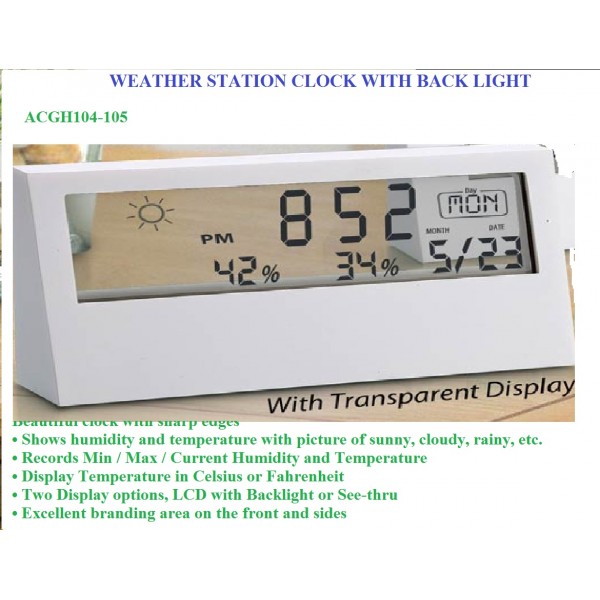 Weather Station Clock
